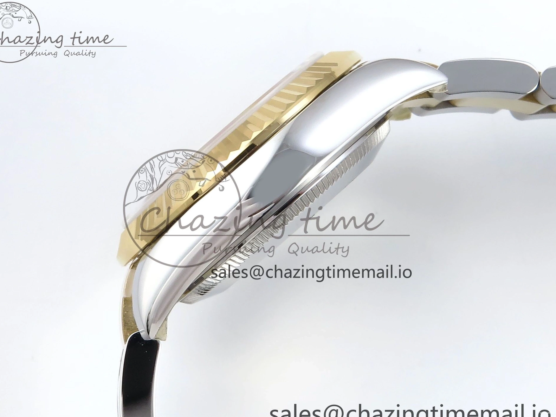 White ARF SS 904L MOP YG Best DateJust 1:1 Oyster ETA Steel 278273 Edition Bracelet 31 2688 on Dial 0110